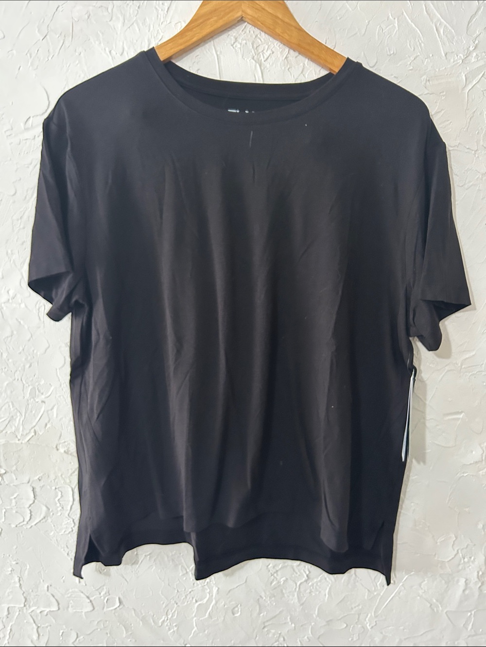 FLX Women's Black Crew Neck T-Shirt